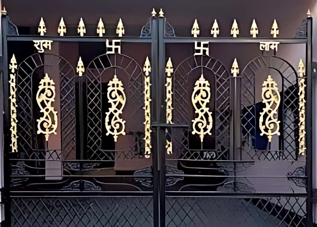 Iron Main Front Gate