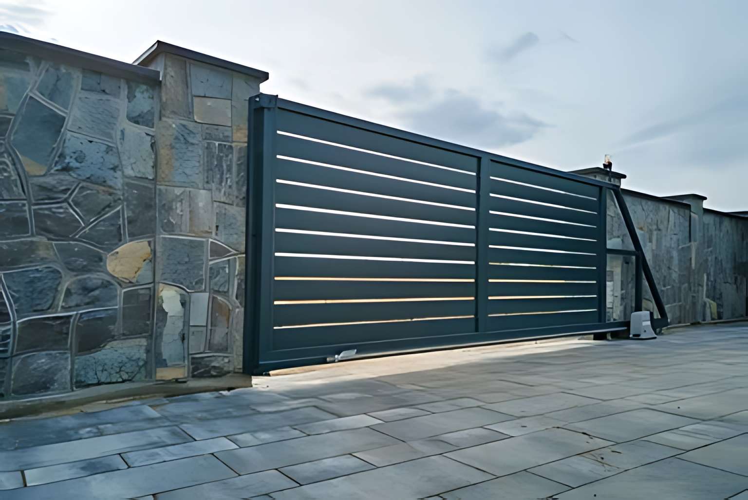 Industrial Iron Gate