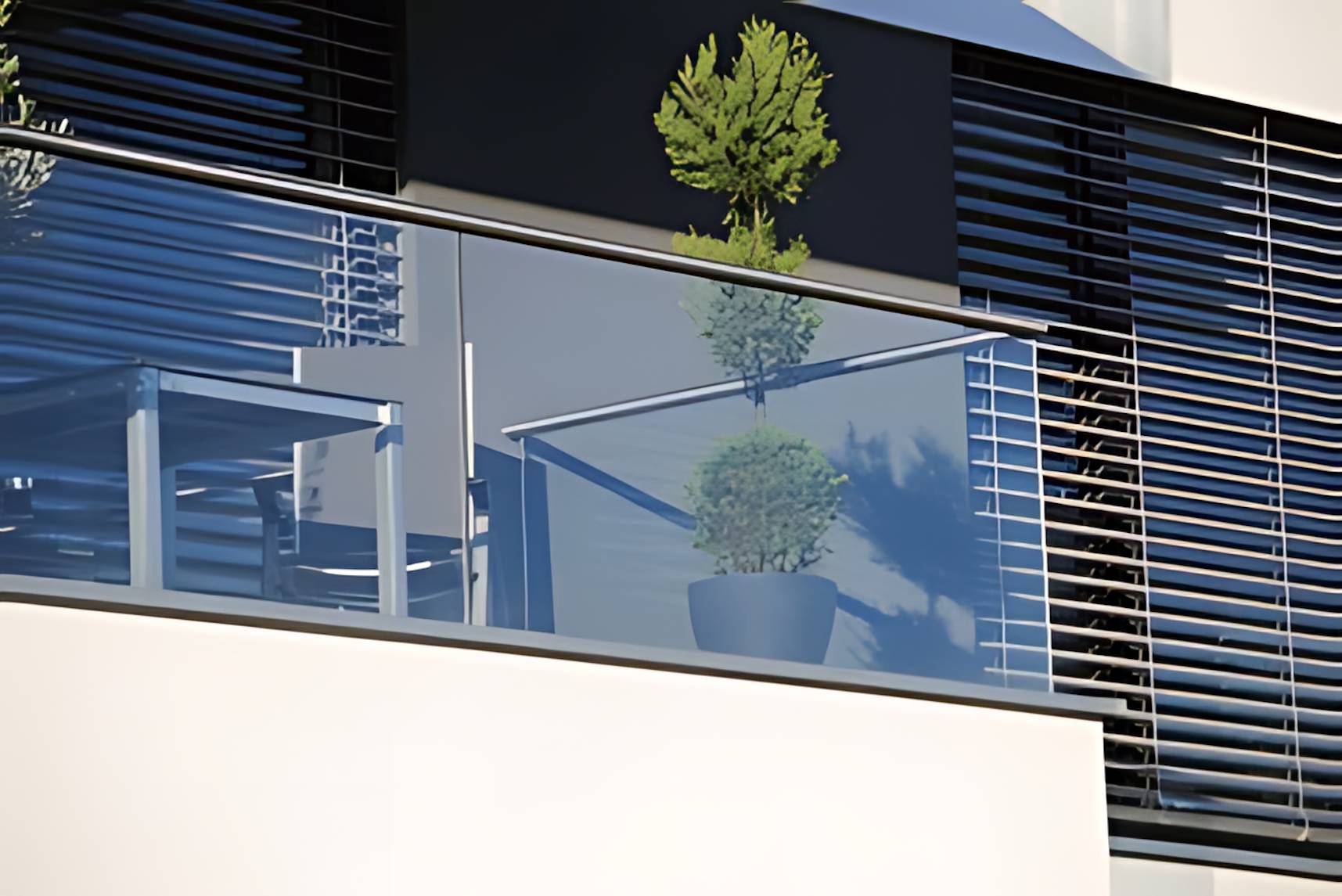 Balcony Glass Railing